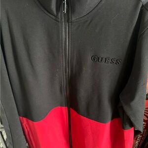 Guess Black and Gold Detail Jacket